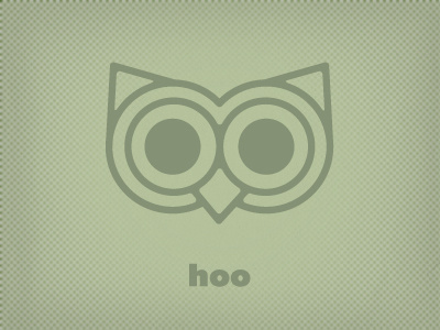 Woo...*hoo* animal debut green illustration owl texture