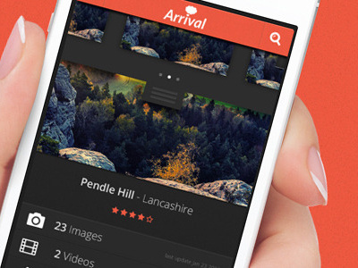 Arrival Final app arrival ios landing page