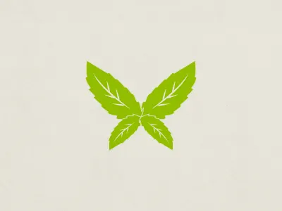 Butterflies Park butterfly green italy leaf leaves logo nature park