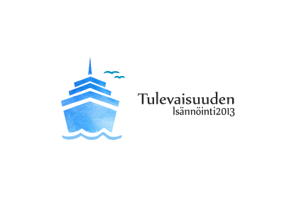 Tulevaisuuden Isannointi 2013 apartments beach boat brand branding brasil brazil brokers builders clean concept corporate cruise events finland house isannointi logo minimalist sea sun tulevaisuuden