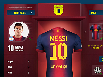 Dribble Personalisation Huge barca calcio football sport