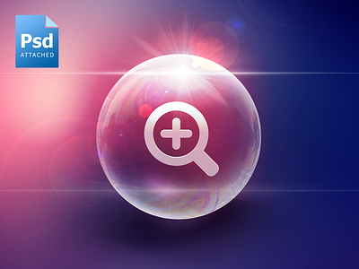 Big Bubble bubble download icon psd