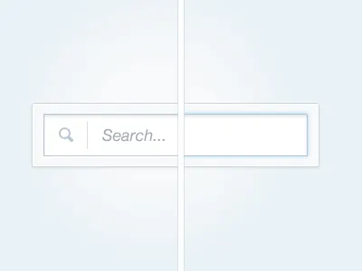 Search Bar bar blue glow search searching