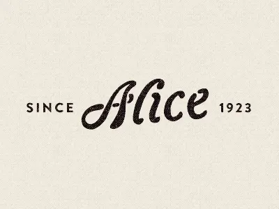Alice 2 branding design fabric graphic design logo manufacturing rebrand typography