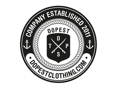 dopest clothing sticker 2 art black brand branding clothes clothing creativ design dope dopest fashion german germany hamburg hannover hipster illustrator label logo marketing mode print printing retro screenprint shirt shirts vector vintage white