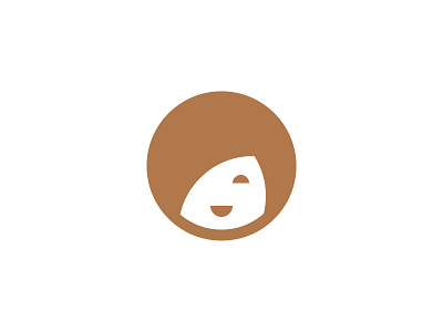 New Mark? brown circle icon illustration logo logomark mark minimal round