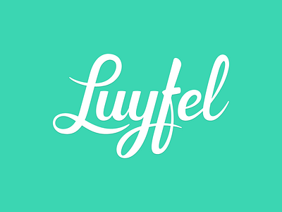 Hi Dribbble branding debut green logo luyfel