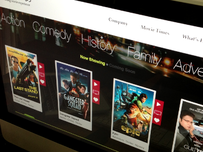 7theaters layout mikha movies photoshop template design ui design ux web design