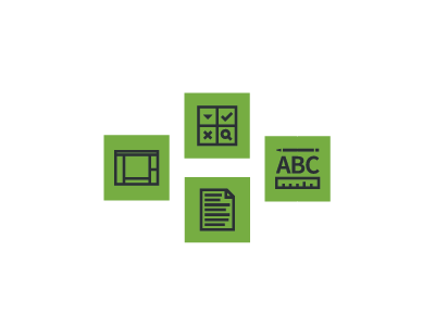 Buttons buttons components design document green layout