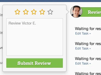 Rate & Review feedback rate rating review
