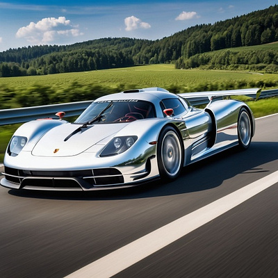 Exotic super car concept based on Porsche styling porsche carrera porsche gt3 porsche supercar