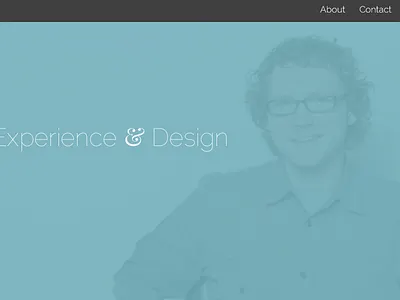 Portfolio Site ui web design