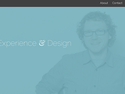 Portfolio Site ui web design