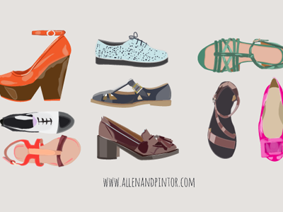 Shoes ai illustrator shoes