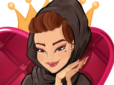 Creativo Lady abaya arab art beautiful lady manicure nail nails pedicure polish queen salon sexy