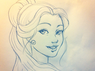 The beauty beauty disney drawing fan art girl