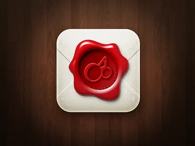 Papercherry Inkwell concept icon