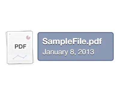 PDF Icon icon ipad pdf