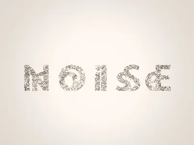 Typographic Experiment ident typography welovenoise