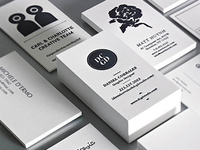 Black and White Letterpress