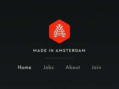 Made in Amsterdam navigation css html made in amsterdam navigation pattern ui website