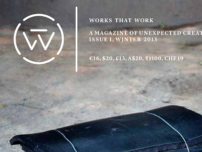 Works That Work, cover preview cover magazine