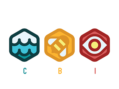 WIP Sea Bee Eye b bee body c eye honey i icon identity insect logo sea sight water