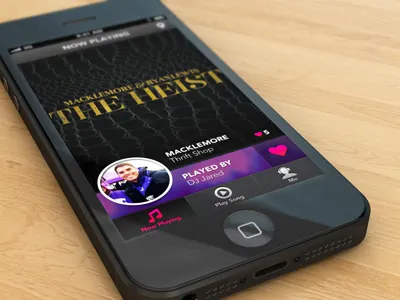 Weejay Now Playing 5 app ios iphone music now playing