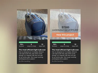 Vivavim rebound design donate progress rebound ui web website