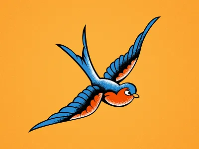 Bird Thingy bird illustration sparrow tattoo