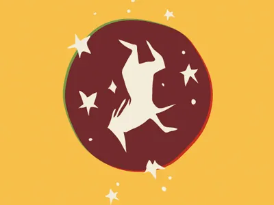 Nightmare color illustration nightmare process pun serigraphy vector