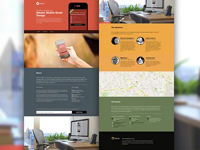 Black art landing page email email marketing event homepage landing page litmus responsive