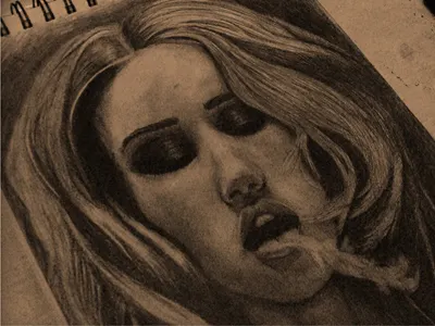 Rosie Huntington art drawing rosie huntington traditional
