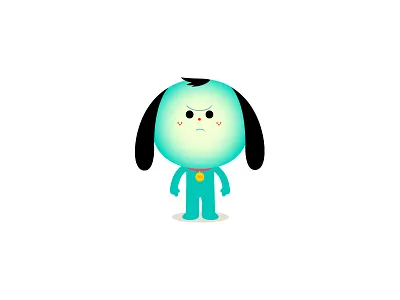 Dog animal cartoon character dog feral furry idokungfoo oxley simonox