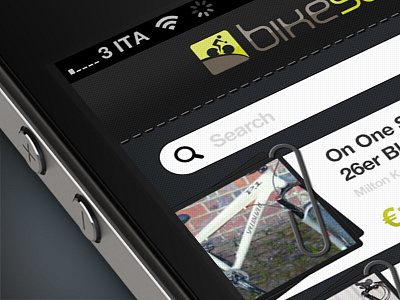 Bike List Closeup app bike iphone listings mobile photos search