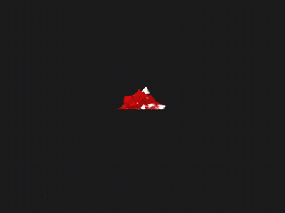 Anxious. (gif) 3d ae anxious c4d cook design flat gif graphic kris low luminance minimal mograph motion plexus poly red tastic