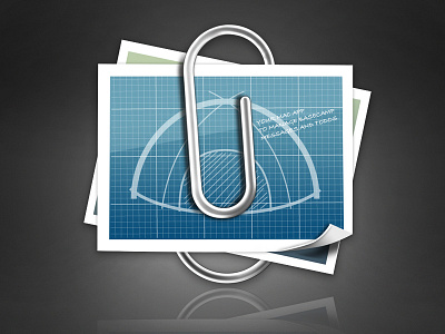 Atttach app icon app base camp icon ios paper clip