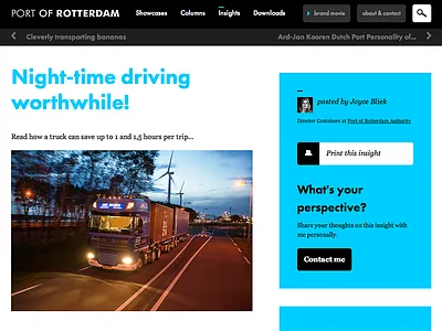 Port of Rotterdam changeyourperspective perspectives port rotterdam