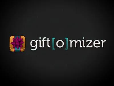 Gift[O]Mizer Logo branding gift icon identity logo