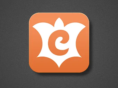 Colugo App Icon app icon colugo icon orange photosharing