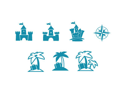 travel icons icon travel vector