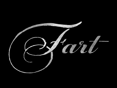 Fart black experiment fart script sketch type white