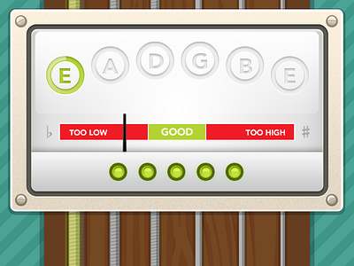 Guitar Tuner by Instinct Concept #1 guitar instinct mobile tuner