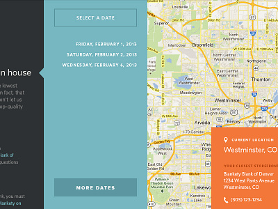 Appointment Maker clean imm maps minimal ui ux web web design