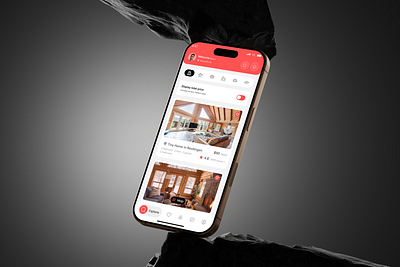 Airbnb Travel Service - Mobile Application booking case study design mobile app travel travel app ui ux