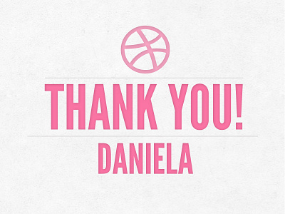 Thanks for the invite! firstshot invite thanks