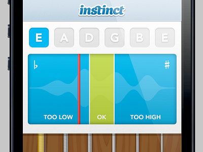 Guitar Tuner by Instinct Concept #3a guitar instinct ios mobile tuner