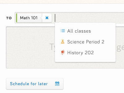 Class Input Auto-Fill Drop Down auto clean down drop drop down field fill input text ui