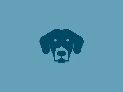Blue Dog Properties 3 animal dog fun house identity logo minimal modern real estate residential simple