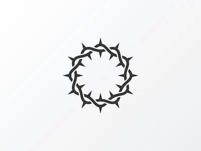 Crown of thorns christian church crown king ring spike thorn thorns